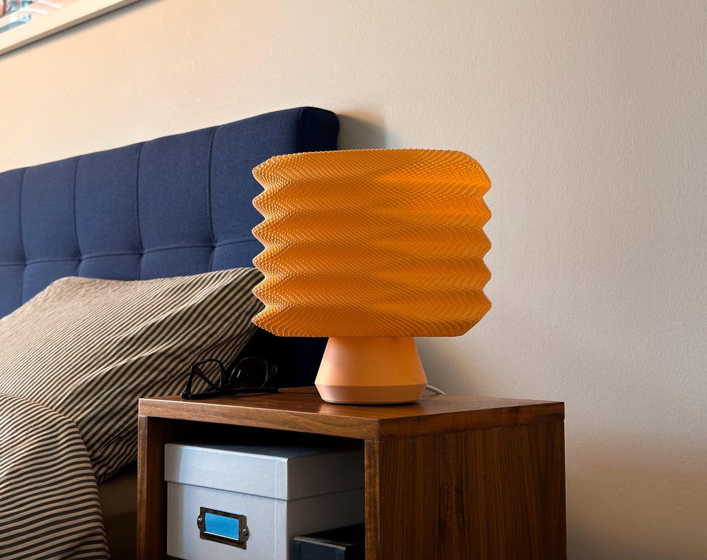Bellows Weave Lamp