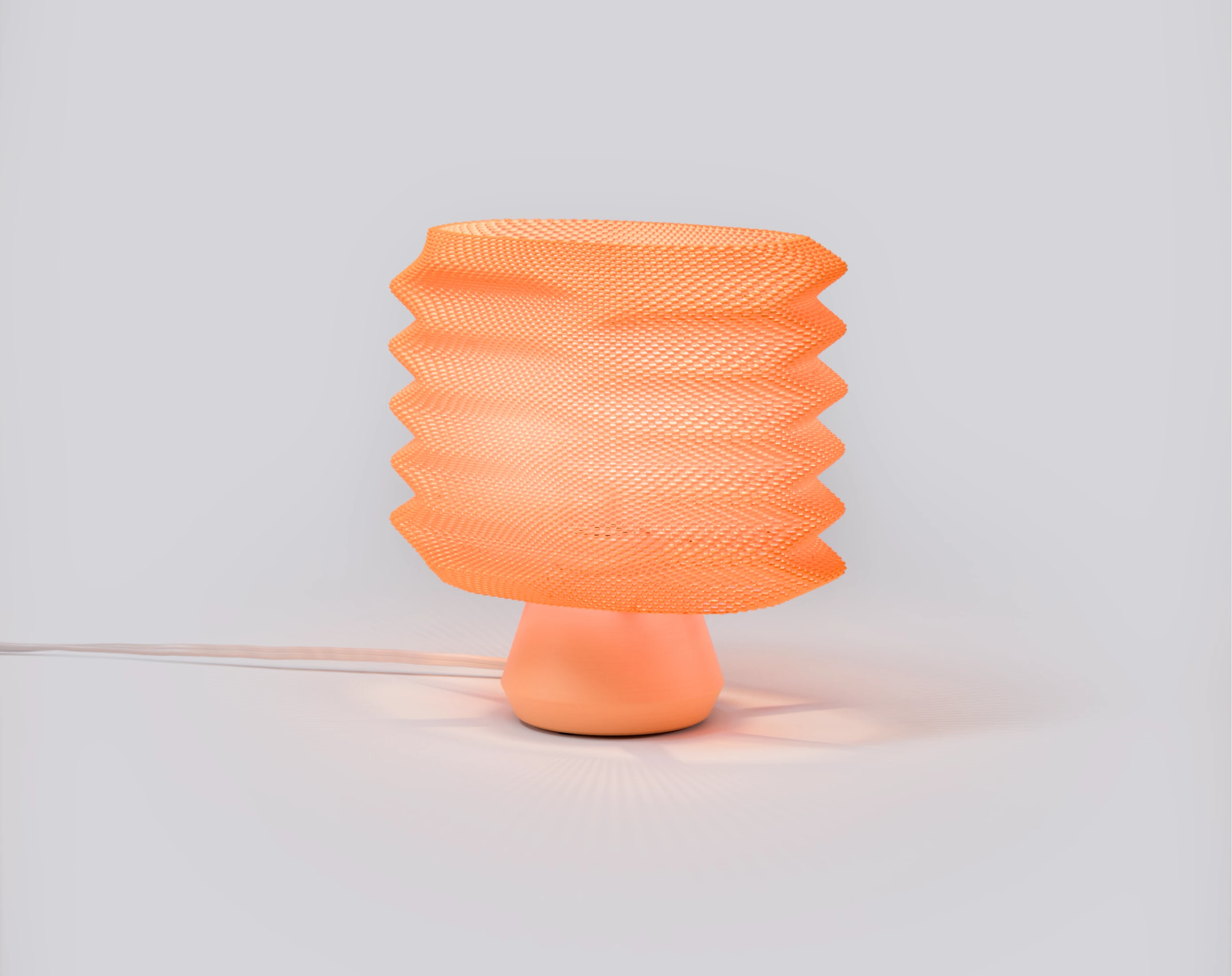 Bellows Weave Lamp