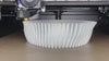 Montage of 3d printing, lamp design and assembly